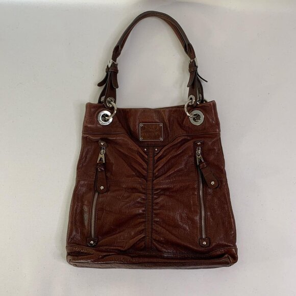 Timeless **B. Makowsky** brown leather - Picture 1 of 8